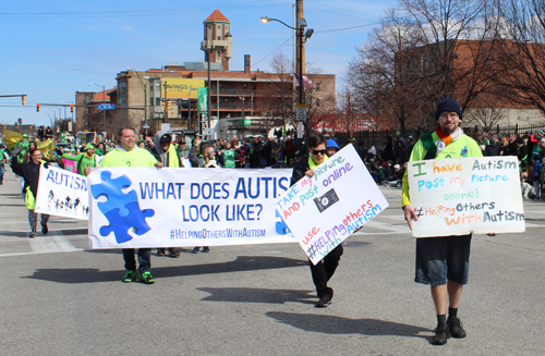Autism Matters marchers